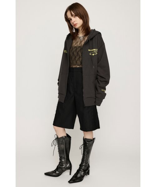 FRONT ZIP PRINT HOODIE｜スライの通販｜&mall（アンドモール）三井