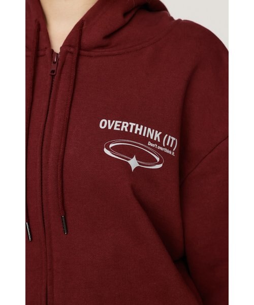 FRONT ZIP PRINT HOODIE｜スライの通販｜&mall（アンドモール）三井