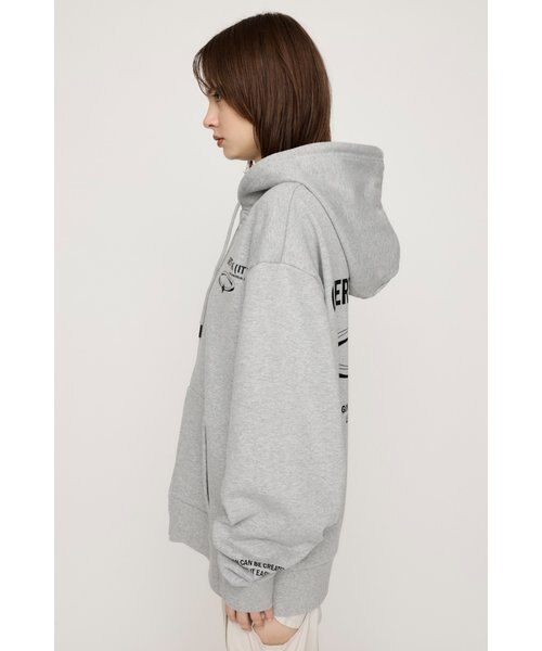FRONT ZIP PRINT HOODIE｜スライの通販｜&mall（アンドモール）三井