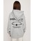 FRONT ZIP PRINT HOODIE