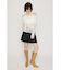 OFF SHOULDER CUT LACE トップス