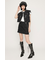 GRAIN TWEED VEST-BE