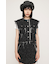 GRAIN TWEED VEST-BE