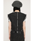 GRAIN TWEED VEST-BE