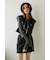 GRAIN TWEED VEST-BE