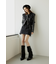GRAIN TWEED VEST-BE