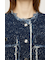 GRAIN TWEED VEST-BE