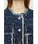 GRAIN TWEED VEST-BE