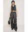 SHEER LAYERED パンツ