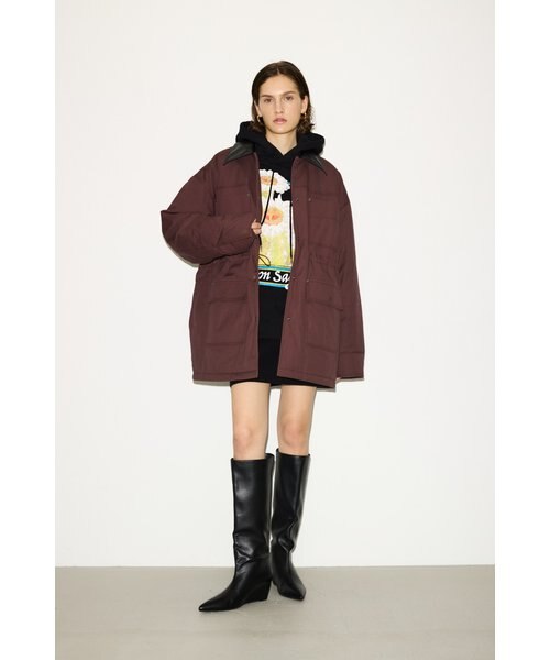 THROW】COVERALL ジャケット｜スライの通販｜&mall（アンドモール