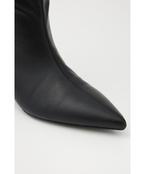 THROW】POINTED WIDE KNEE ブーツ｜スライの通販｜&mall（アンドモール
