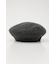 PLATE NAME WOOL ベレー