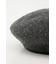 PLATE NAME WOOL ベレー