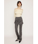 WRAP SK LAYERED FLARE パンツ