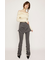 WRAP SK LAYERED FLARE パンツ