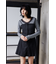 【中町 綾さん着用アイテム】2WAY FLAP PLEATS ワンピース