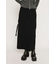 SIDE RIBBON KNIT スカート