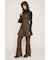 IRREGULAR WAIST FLARE パンツ