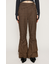 IRREGULAR WAIST FLARE パンツ