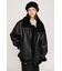 VINTAGE FAUX SHEARLING ジャケット