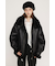 VINTAGE FAUX SHEARLING ジャケット