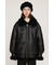 VINTAGE FAUX SHEARLING ジャケット
