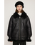 VINTAGE FAUX SHEARLING ジャケット