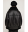 VINTAGE FAUX SHEARLING ジャケット