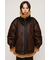 VINTAGE FAUX SHEARLING ジャケット