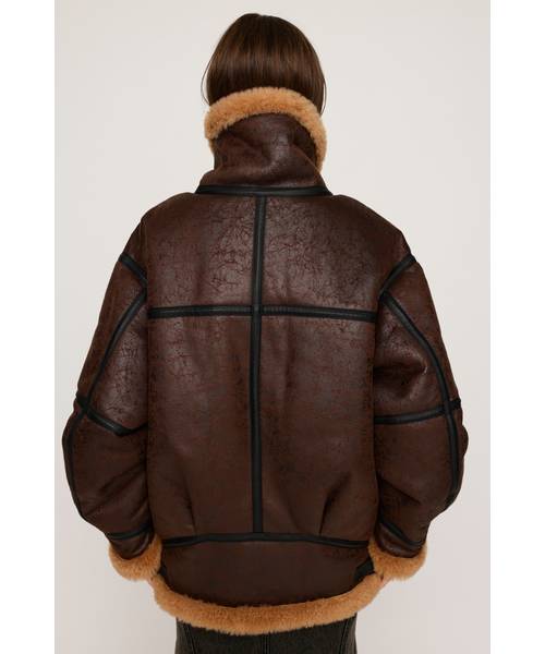 VINTAGE FAUX SHEARLING ジャケット｜スライの通販｜&mall
