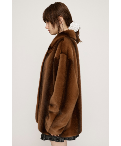 F／FUR FRONT HOOK コート｜スライの通販｜&mall（アンドモール）三井