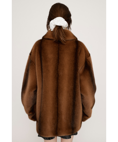 F／FUR FRONT HOOK コート｜スライの通販｜&mall（アンドモール）三井