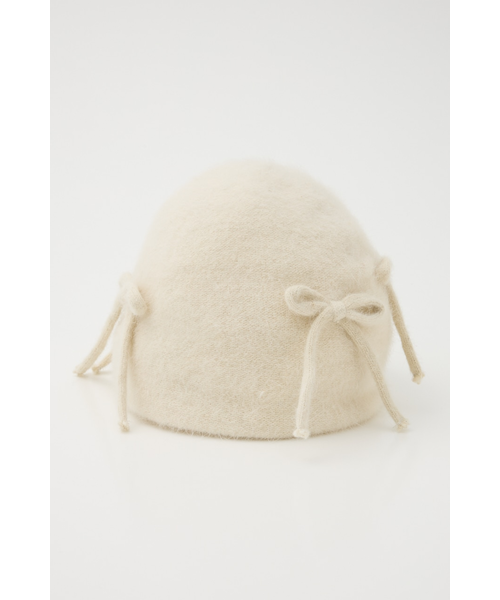 RIBBON SHAGGY BEANIE｜スライの通販｜&mall（アンドモール）三井