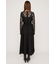 PLEATS BELTED ロングワンピース