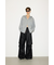 【THROW】F／LEATHER LOOSE FLIGHT パンツ