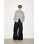 【THROW】F／LEATHER LOOSE FLIGHT パンツ