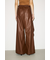 【THROW】F／LEATHER LOOSE FLIGHT パンツ