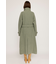 【中町 綾さん着用アイテム】WIDE STAND NECK LONG コート