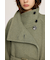 【中町 綾さん着用アイテム】WIDE STAND NECK LONG コート