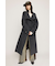 【中町 綾さん着用アイテム】WIDE STAND NECK LONG コート