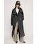 【中町 綾さん着用アイテム】WIDE STAND NECK LONG コート