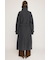 【中町 綾さん着用アイテム】WIDE STAND NECK LONG コート