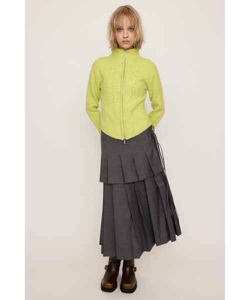 EMBROIDERY ZIP UP トップス｜スライの通販｜&mall（アンド