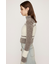SHAGGY MIX ZIP UP KNIT トップス