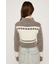 SHAGGY MIX ZIP UP KNIT トップス
