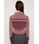 SHAGGY MIX ZIP UP KNIT トップス