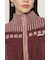 SHAGGY MIX ZIP UP KNIT トップス