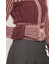 SHAGGY MIX ZIP UP KNIT トップス