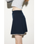 MICHIXSLY WIDE PLEATS ショートスカート