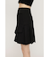 RANDOM HEM PLEATS ショートスカート